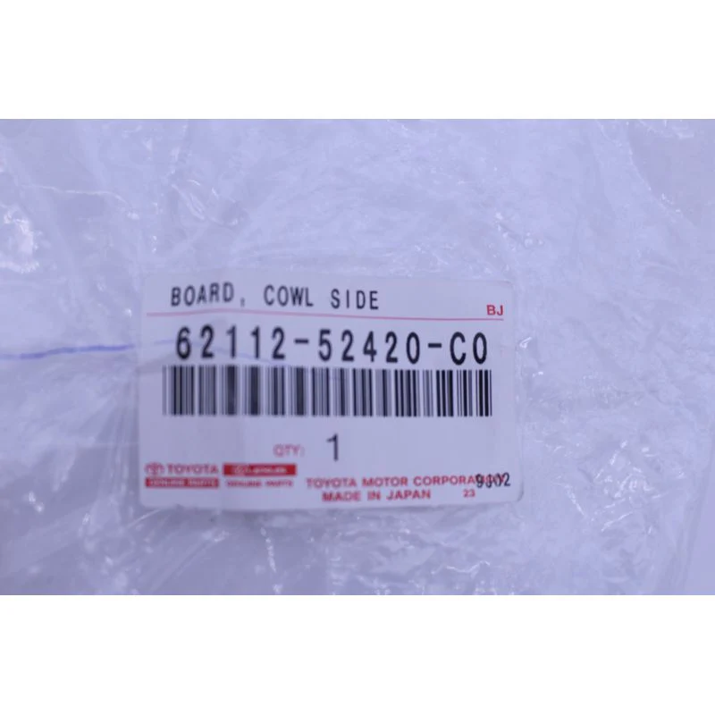 JDM Toyota Sienta P17# Cowl Side Trim Board LH 62112-52420-C0 GENUINE OEM - Image 4