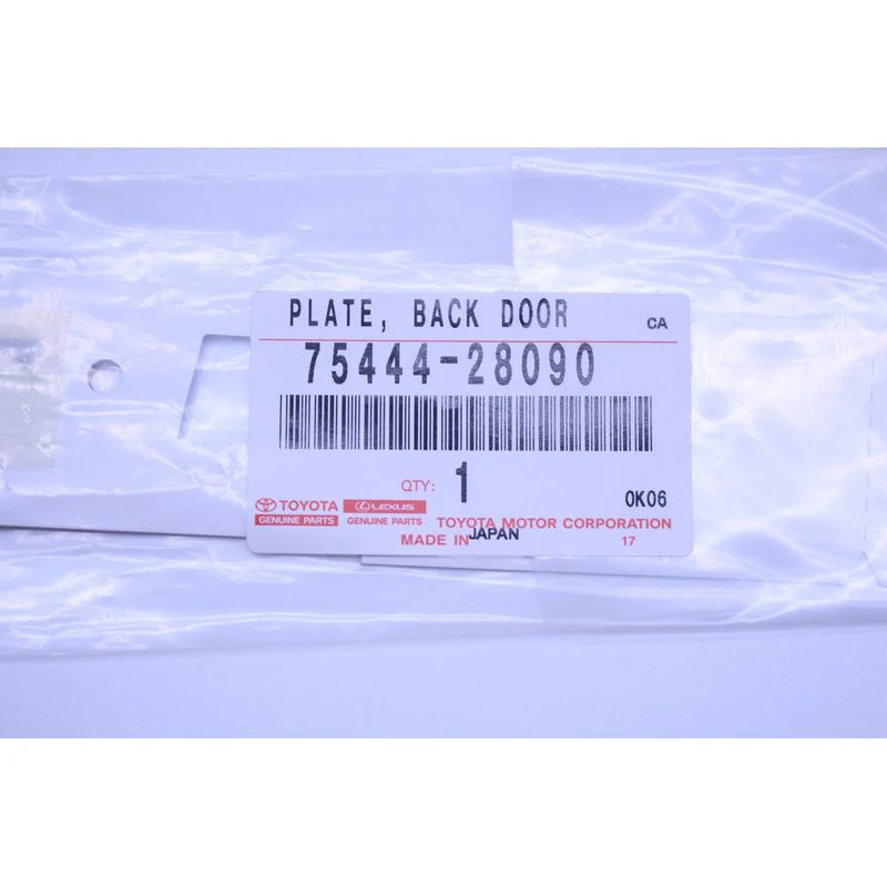 JDM Toyota Estima Hybrid HR20 E-Four 75444-28090 Emblem GENUINE OEM - Image 2