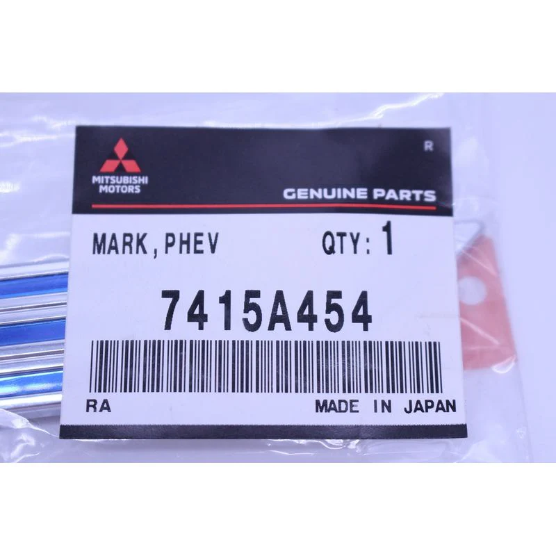 JDM Mitsubishi Outlander PHEV GG Emblem 7415A454 GENUINE OEM - Image 3