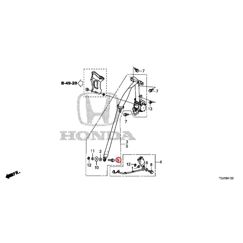 [NEW] JDM HONDA S660 JW5 2020 Seat Belt GENUINE OEM - Image 10