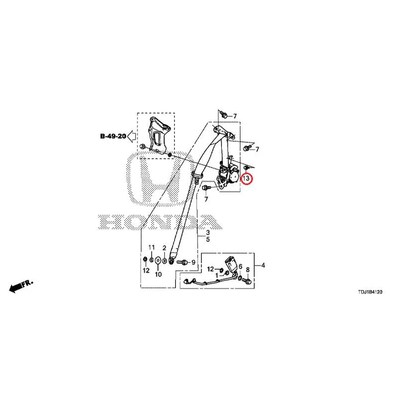 [NEW] JDM HONDA S660 JW5 2020 Seat Belt GENUINE OEM - Image 14