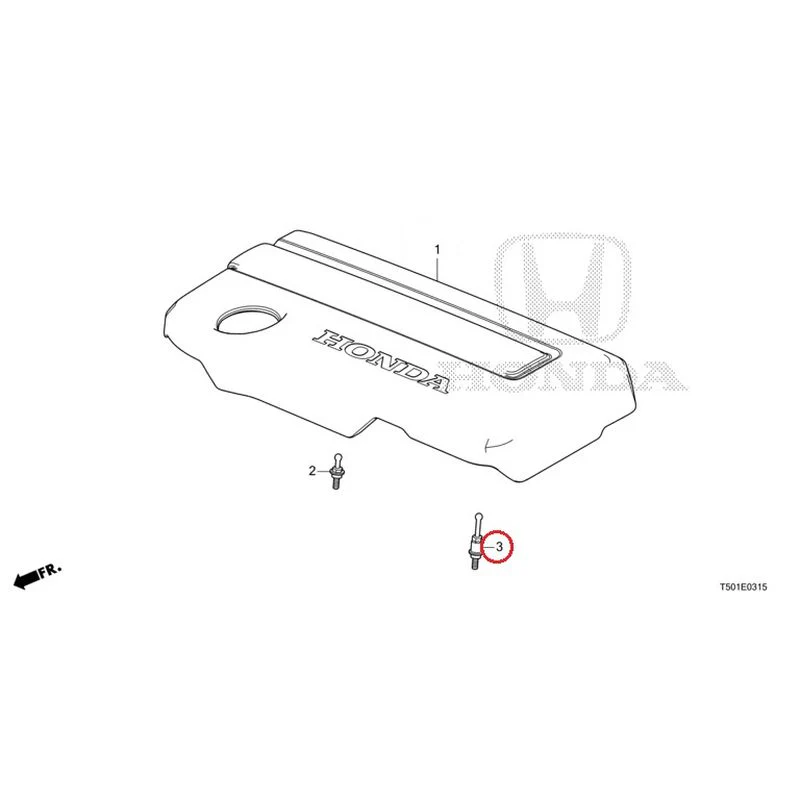 [NEW] JDM HONDA CIVIC FL4 2023 Engine Cover GENUINE OEM - Image 4