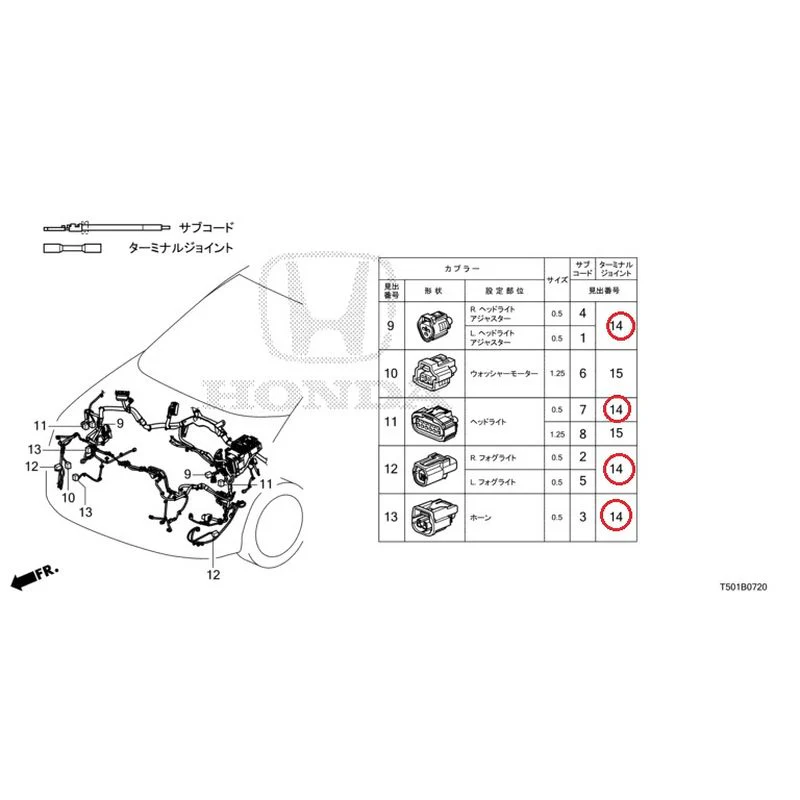 [NEW] JDM HONDA CIVIC FL4 2023 Electrical Connector (Front) GENUINE OEM - Image 15