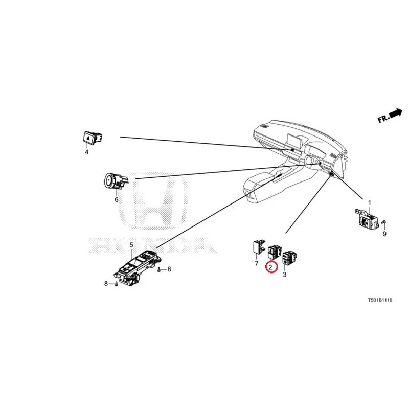 [NEW] JDM HONDA CIVIC FL4 2023 Switches GENUINE OEM - Image 3