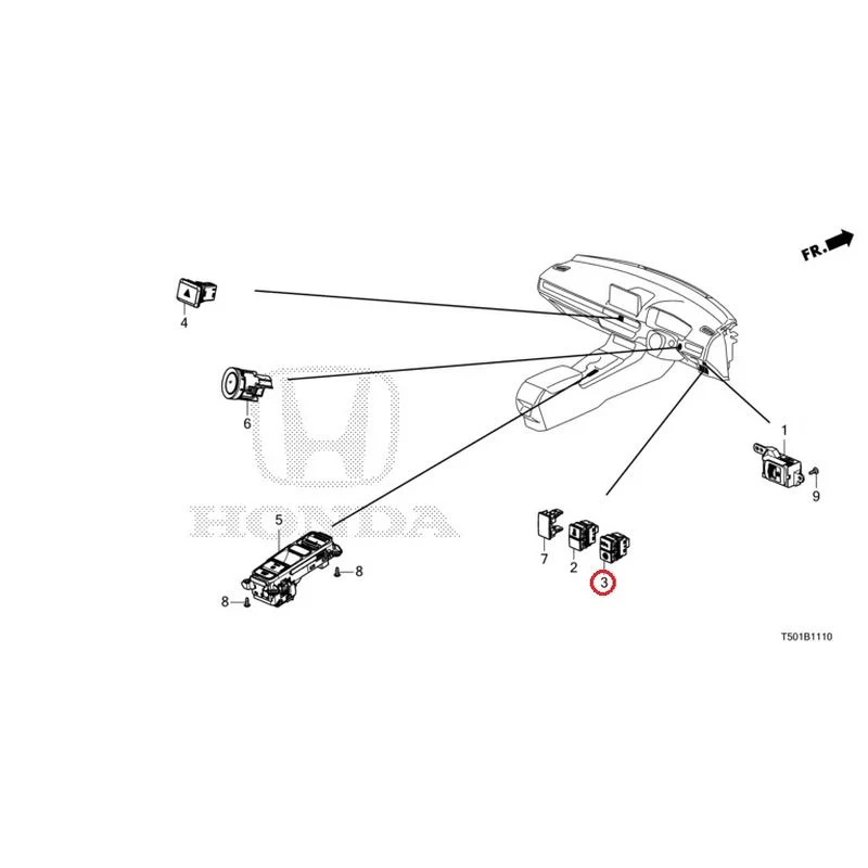 [NEW] JDM HONDA CIVIC FL4 2023 Switches GENUINE OEM - Image 4