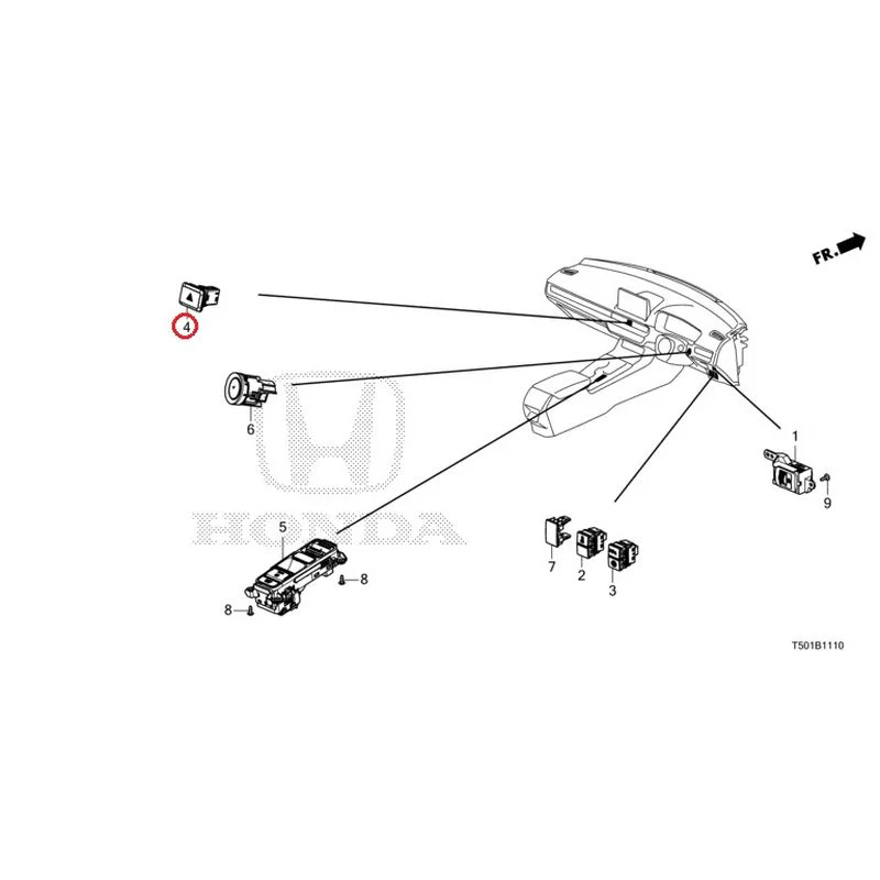 [NEW] JDM HONDA CIVIC FL4 2023 Switches GENUINE OEM - Image 5