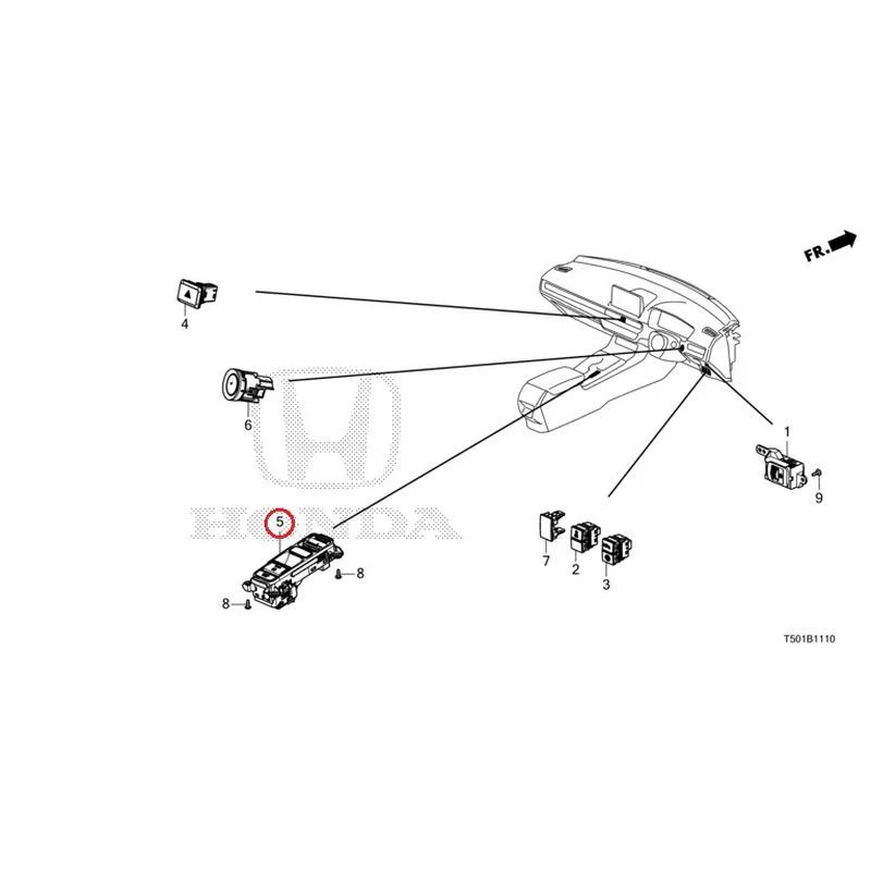 [NEW] JDM HONDA CIVIC FL4 2023 Switches GENUINE OEM - Image 6