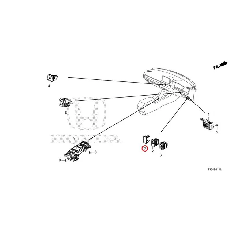 [NEW] JDM HONDA CIVIC FL4 2023 Switches GENUINE OEM - Image 8