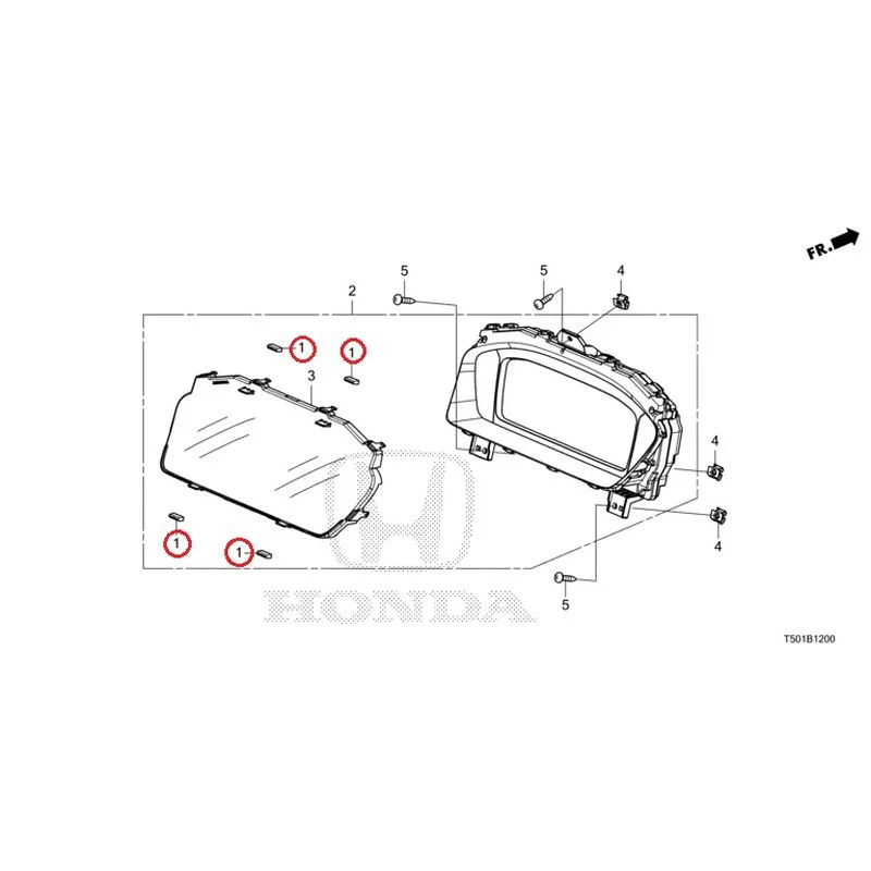 [NEW] JDM HONDA CIVIC FL4 2023 Meter GENUINE OEM - Image 2