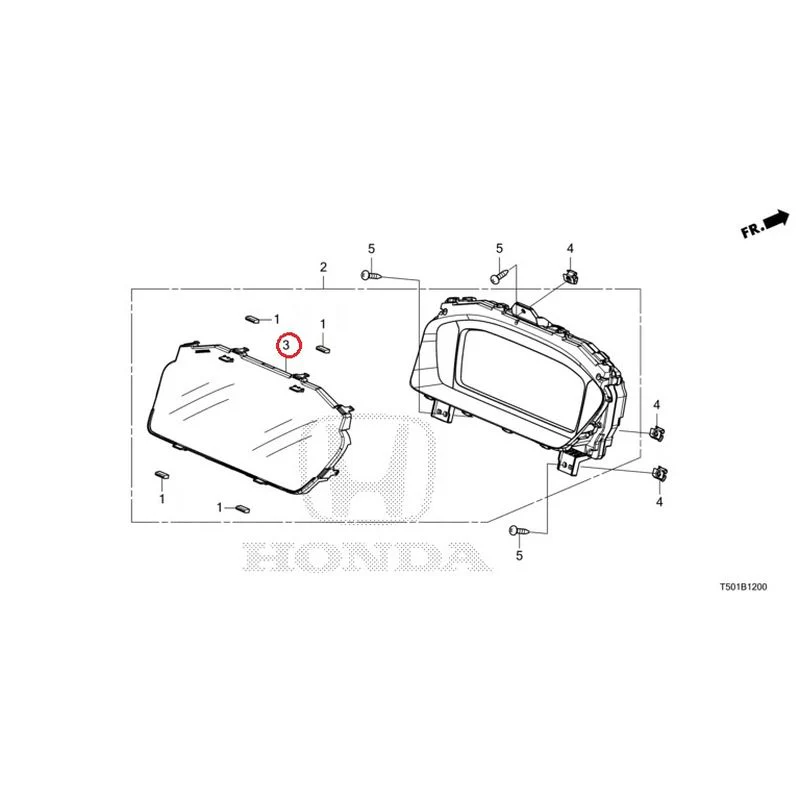 [NEW] JDM HONDA CIVIC FL4 2023 Meter GENUINE OEM - Image 4