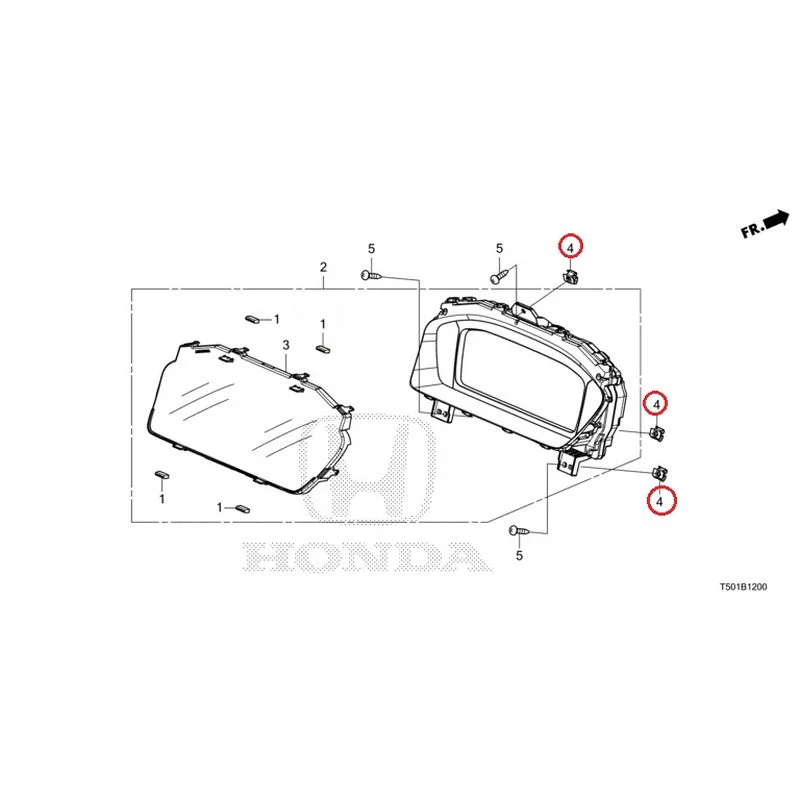 [NEW] JDM HONDA CIVIC FL4 2023 Meter GENUINE OEM - Image 5