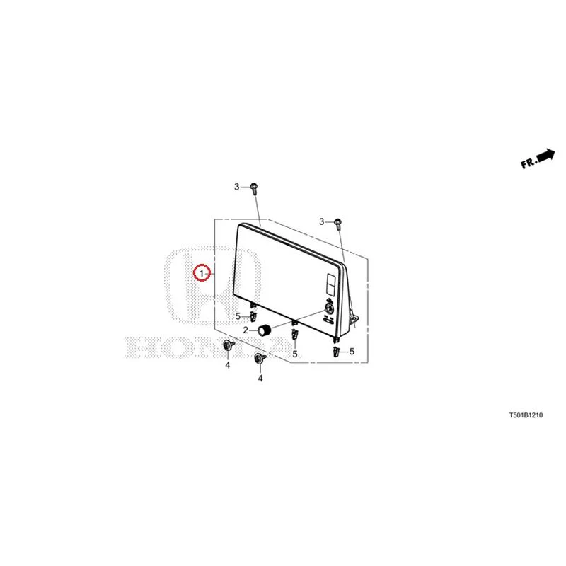 [NEW] JDM HONDA CIVIC FL4 2023 Center Display GENUINE OEM - Image 2