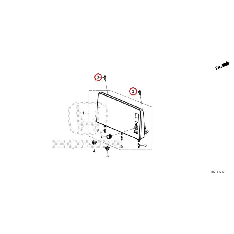 [NEW] JDM HONDA CIVIC FL4 2023 Center Display GENUINE OEM - Image 4