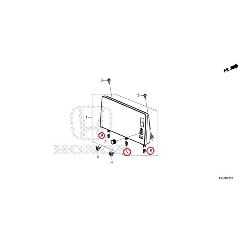 [NEW] JDM HONDA CIVIC FL4 2023 Center Display GENUINE OEM - Image 6
