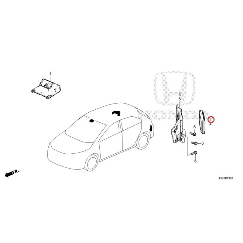 [NEW] JDM HONDA CIVIC FL4 2023 Radar/Camera GENUINE OEM - Image 4
