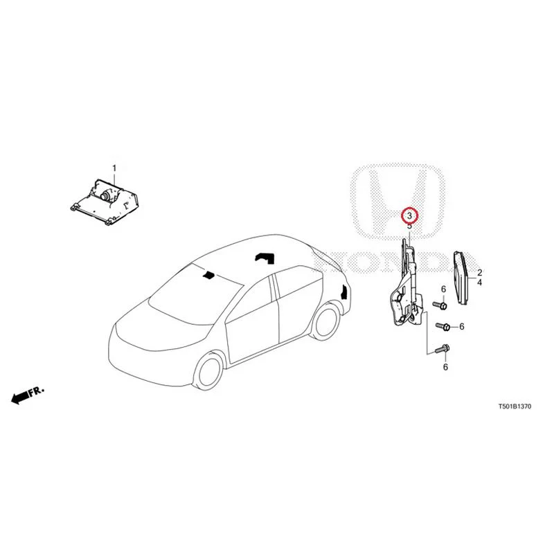 [NEW] JDM HONDA CIVIC FL4 2023 Radar/Camera GENUINE OEM - Image 5