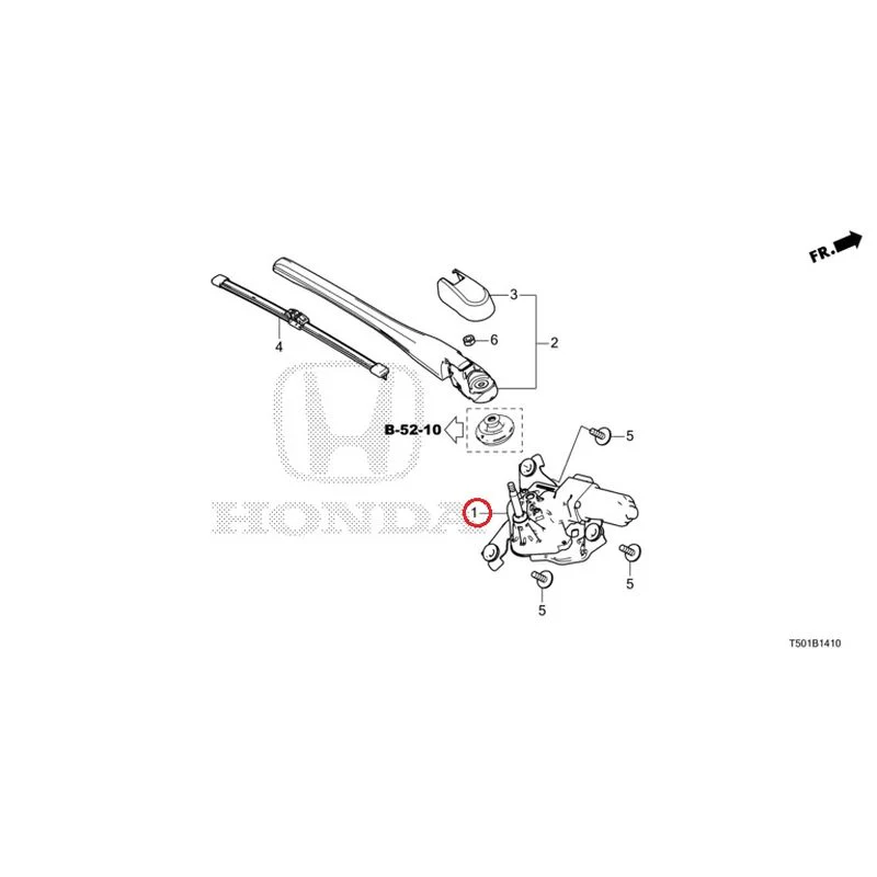 [NEW] JDM HONDA CIVIC FL4 2023 Rear Windshield Wiper GENUINE OEM - Image 2