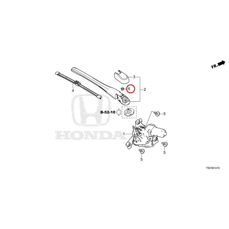 [NEW] JDM HONDA CIVIC FL4 2023 Rear Windshield Wiper GENUINE OEM - Image 7