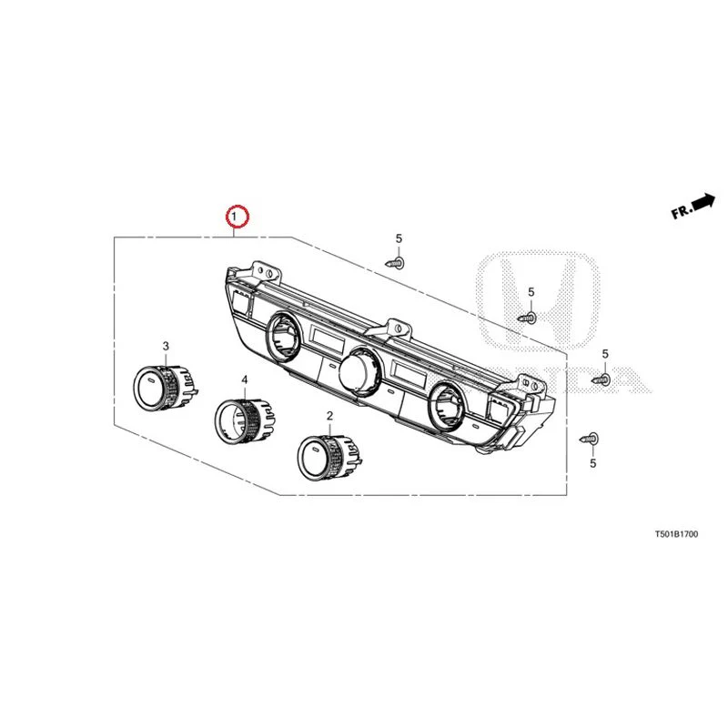 [NEW] JDM HONDA CIVIC FL4 2023 Auto Air Conditioner Control GENUINE OEM - Image 2