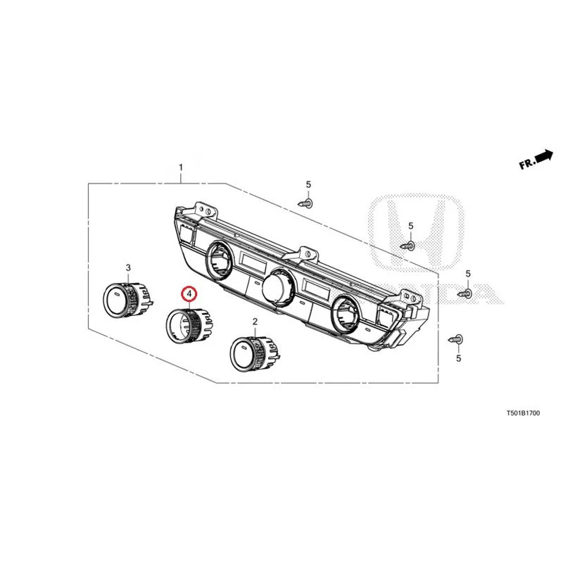 [NEW] JDM HONDA CIVIC FL4 2023 Auto Air Conditioner Control GENUINE OEM - Image 5