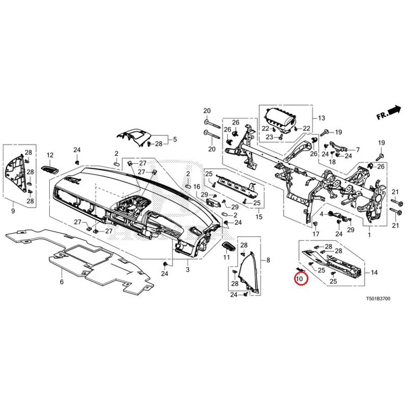 [NEW] JDM HONDA CIVIC FL4 2023 Instrument panel GENUINE OEM - Image 11