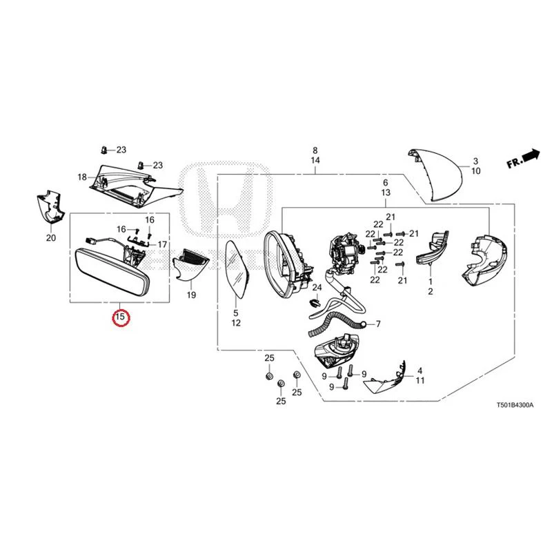 [NEW] JDM HONDA CIVIC FL4 2023 Mirrors GENUINE OEM - Image 16