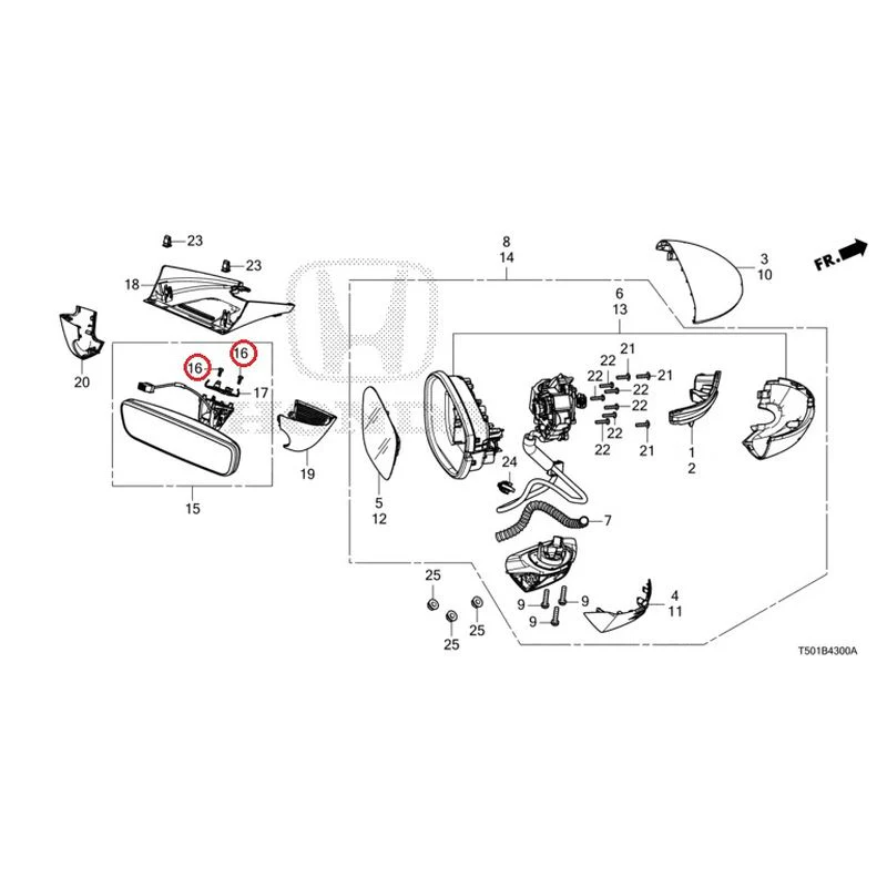 [NEW] JDM HONDA CIVIC FL4 2023 Mirrors GENUINE OEM - Image 17