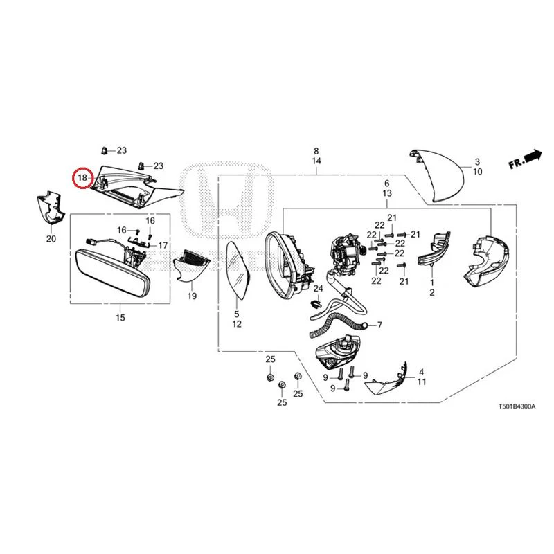 [NEW] JDM HONDA CIVIC FL4 2023 Mirrors GENUINE OEM - Image 19