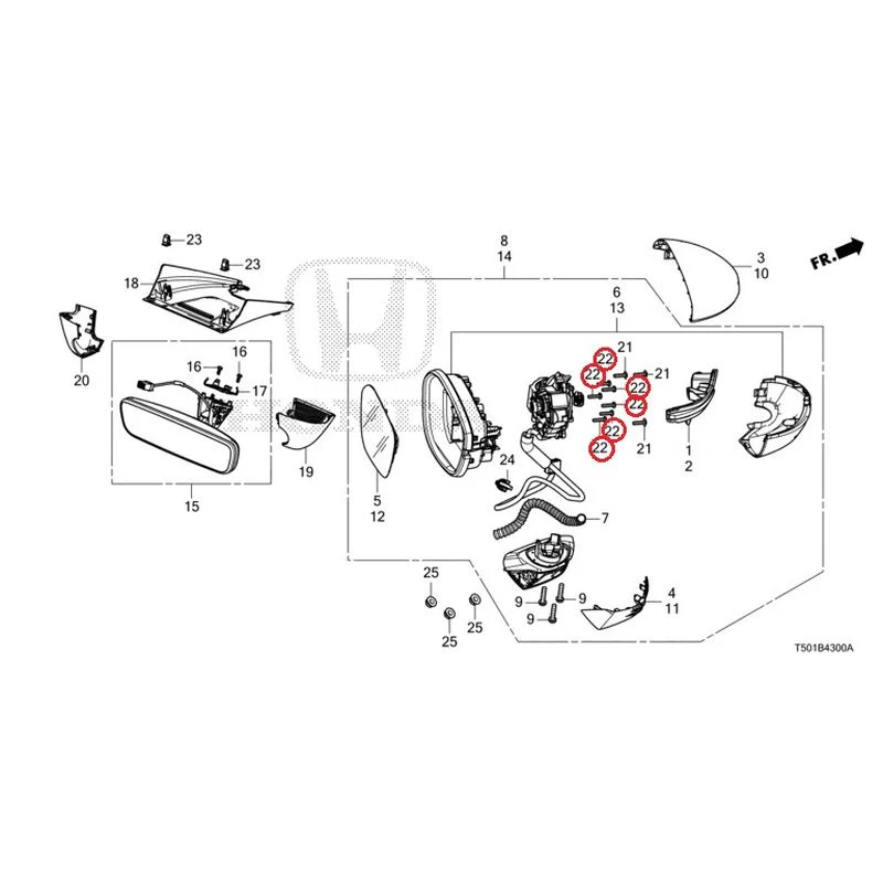 [NEW] JDM HONDA CIVIC FL4 2023 Mirrors GENUINE OEM - Image 23