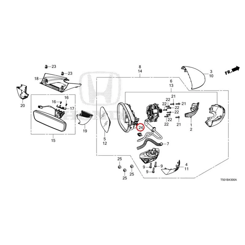 [NEW] JDM HONDA CIVIC FL4 2023 Mirrors GENUINE OEM - Image 25