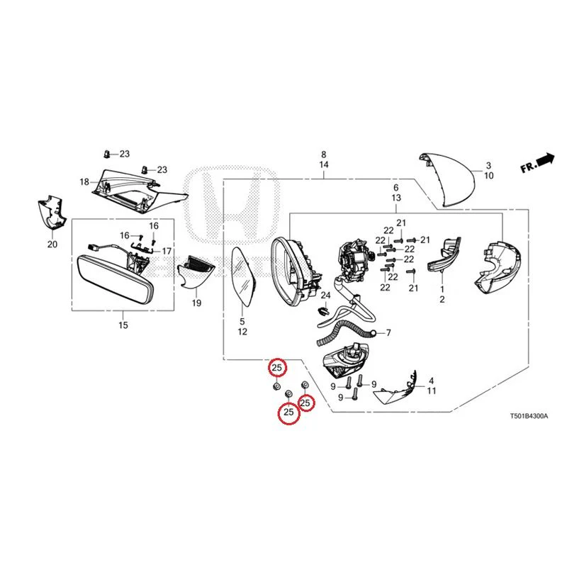 [NEW] JDM HONDA CIVIC FL4 2023 Mirrors GENUINE OEM - Image 26