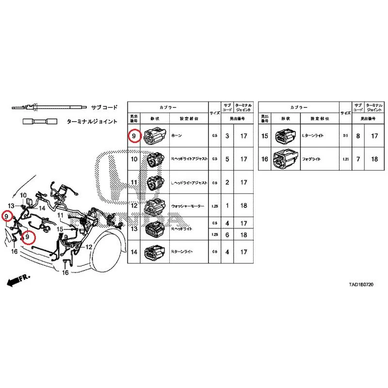 [NEW] JDM HONDA STEP WGN SPADA RP5 2020 Electrical Connector (Front) GENUINE OEM - Image 10