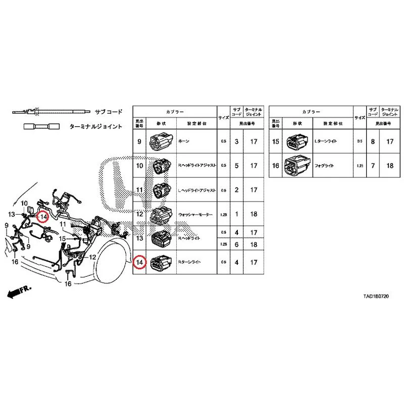 [NEW] JDM HONDA STEP WGN SPADA RP5 2020 Electrical Connector (Front) GENUINE OEM - Image 15