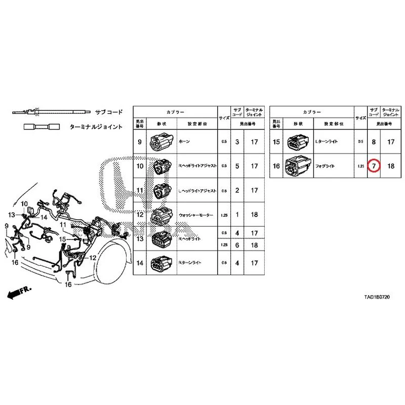 [NEW] JDM HONDA STEP WGN SPADA RP5 2020 Electrical Connector (Front) GENUINE OEM - Image 8