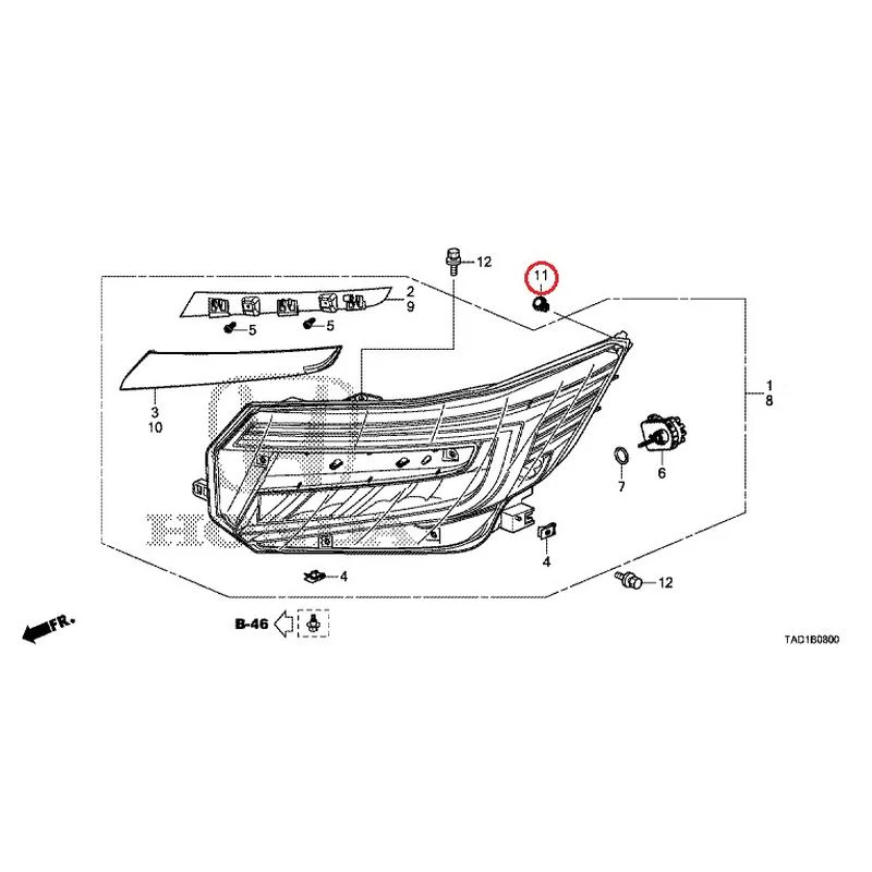 [NEW] JDM HONDA STEP WGN SPADA RP5 2020 Headlight GENUINE OEM - Image 12
