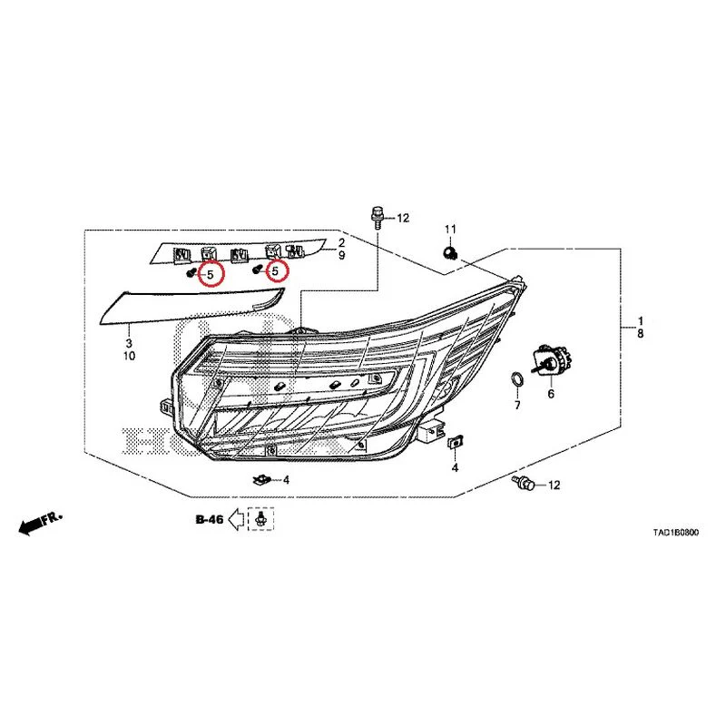 [NEW] JDM HONDA STEP WGN SPADA RP5 2020 Headlight GENUINE OEM - Image 6