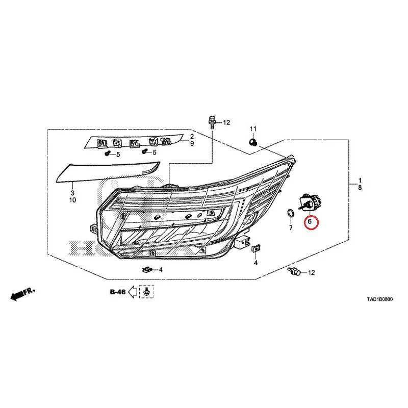 [NEW] JDM HONDA STEP WGN SPADA RP5 2020 Headlight GENUINE OEM - Image 7
