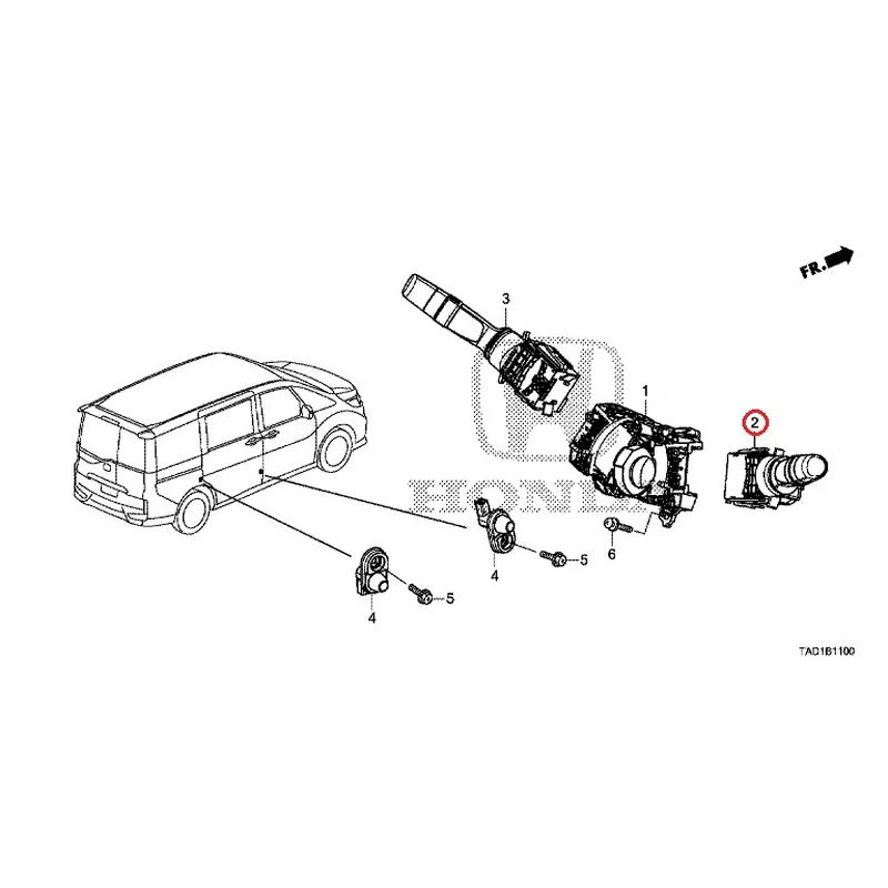 [NEW] JDM HONDA STEP WGN SPADA RP5 2020 Combination Switches GENUINE OEM - Image 3