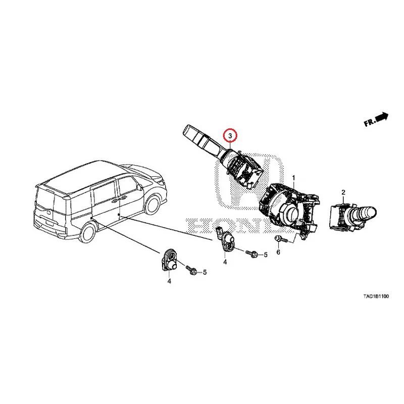 [NEW] JDM HONDA STEP WGN SPADA RP5 2020 Combination Switches GENUINE OEM - Image 5