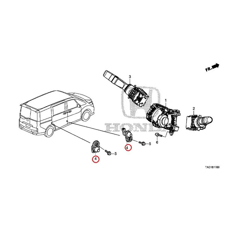 [NEW] JDM HONDA STEP WGN SPADA RP5 2020 Combination Switches GENUINE OEM - Image 6