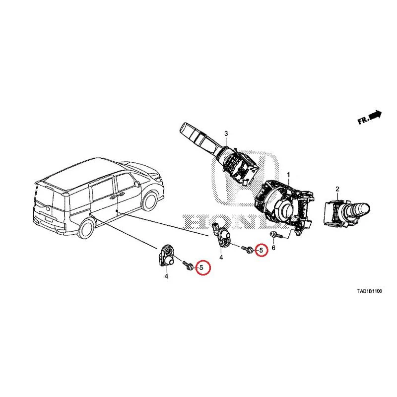 [NEW] JDM HONDA STEP WGN SPADA RP5 2020 Combination Switches GENUINE OEM - Image 7