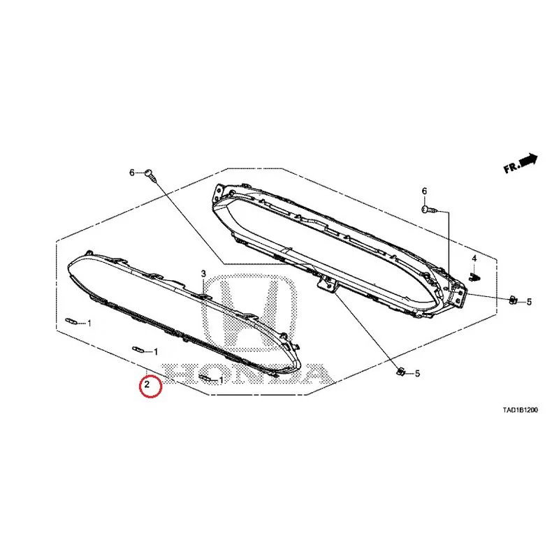 [NEW] JDM HONDA STEP WGN SPADA RP5 2020 Meter (Ns) GENUINE OEM - Image 3