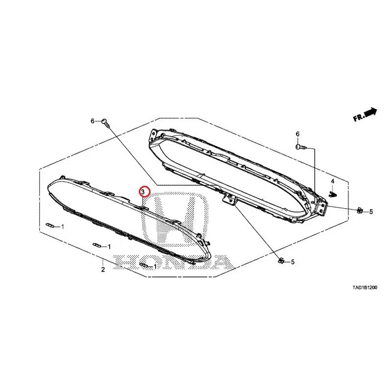 [NEW] JDM HONDA STEP WGN SPADA RP5 2020 Meter (Ns) GENUINE OEM - Image 4