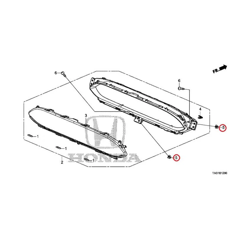 [NEW] JDM HONDA STEP WGN SPADA RP5 2020 Meter (Ns) GENUINE OEM - Image 6