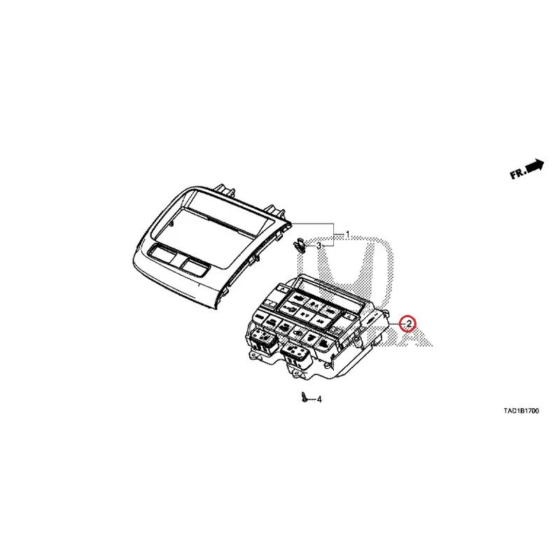 [NEW] JDM HONDA STEP WGN SPADA RP5 2020 Auto Air Conditioner Control GENUINE OEM - Image 3