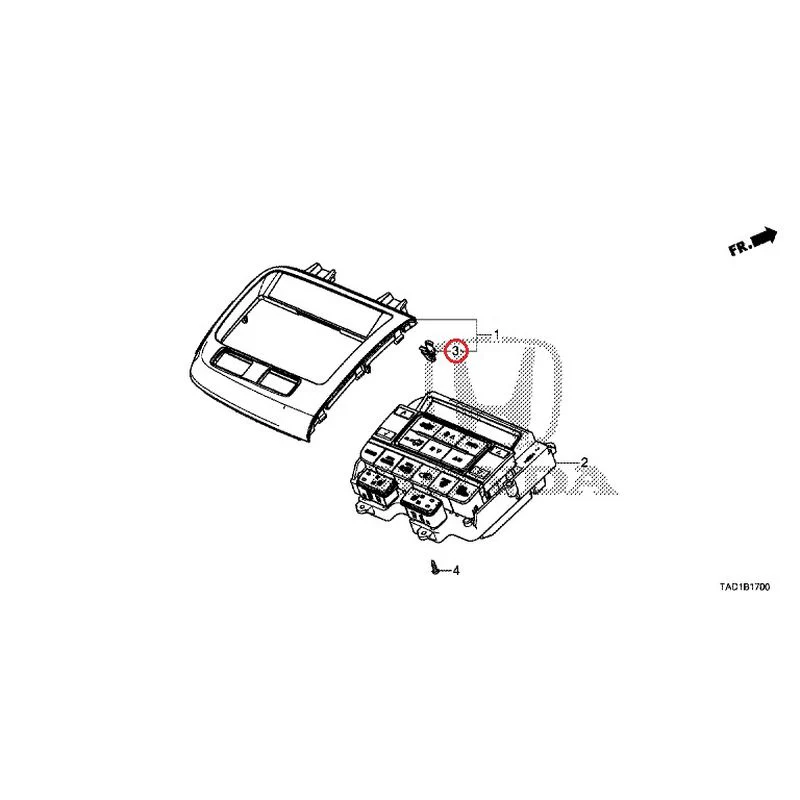 [NEW] JDM HONDA STEP WGN SPADA RP5 2020 Auto Air Conditioner Control GENUINE OEM - Image 4