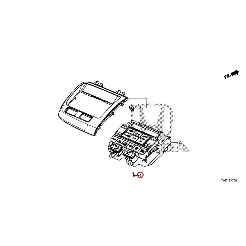 [NEW] JDM HONDA STEP WGN SPADA RP5 2020 Auto Air Conditioner Control GENUINE OEM - Image 5