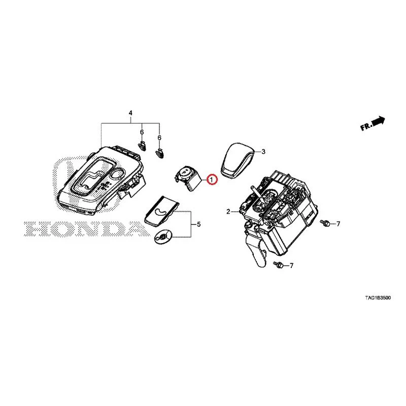 [NEW] JDM HONDA STEP WGN SPADA RP5 2020 Select Lever GENUINE OEM - Image 2