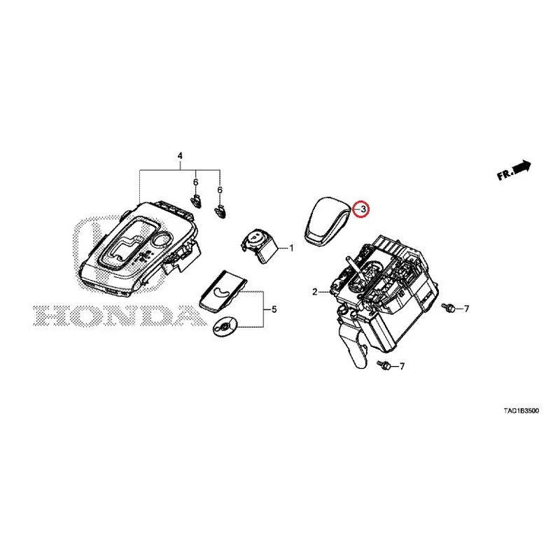 [NEW] JDM HONDA STEP WGN SPADA RP5 2020 Select Lever GENUINE OEM - Image 4