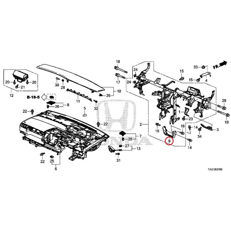 [NEW] JDM HONDA STEP WGN SPADA RP5 2020 Instrument panel GENUINE OEM - Image 10